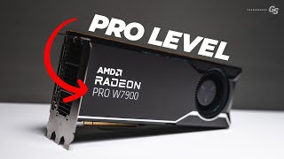 AMD Radeon Pro W7900: A FIRST LOOK at this MONSTER!