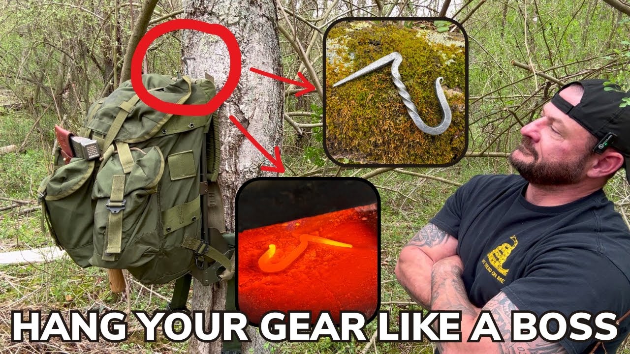 Corporals Corner Mid-Week Video #38 The DIY Bushcraft Drive Hook