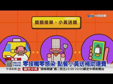 高雄好家載上線 找小黃送餐創商機│中視新聞 20210604