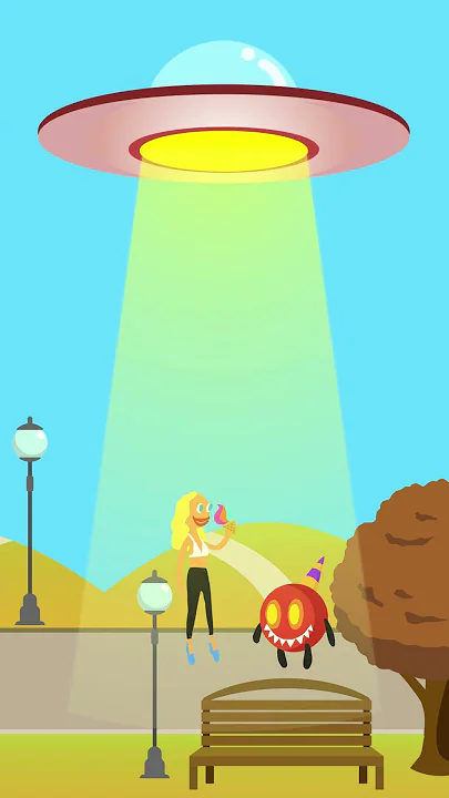 #oniball Ep.51 "UFO Troubles" #babyninnin #horrorstories #animation #funny #cartoon