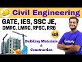 3:00 PM - Civil Engineering by Nikhil Sir | Building Materials & Construction