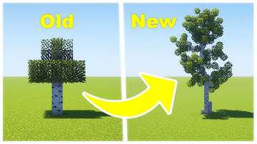 How To EASILY Build Custom Trees In Minecraft! (Tutorial)