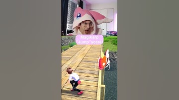 Magikarp "Jump"scare!  #dhekutitania  #pokemon  #lgbtqia #legendsza  #gaming