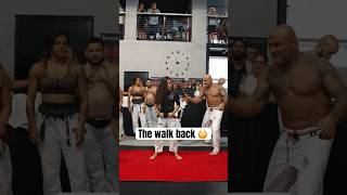 The Walk Back - painful Jiu Jitsu belt promotion tradition