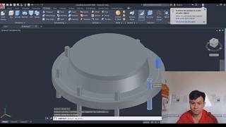 AutoCAD 3D Tutorial  How to Design a Weld Neck Flange PART 02