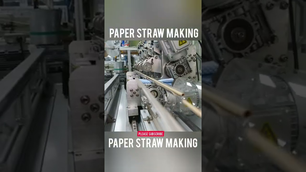 Paper straw making process