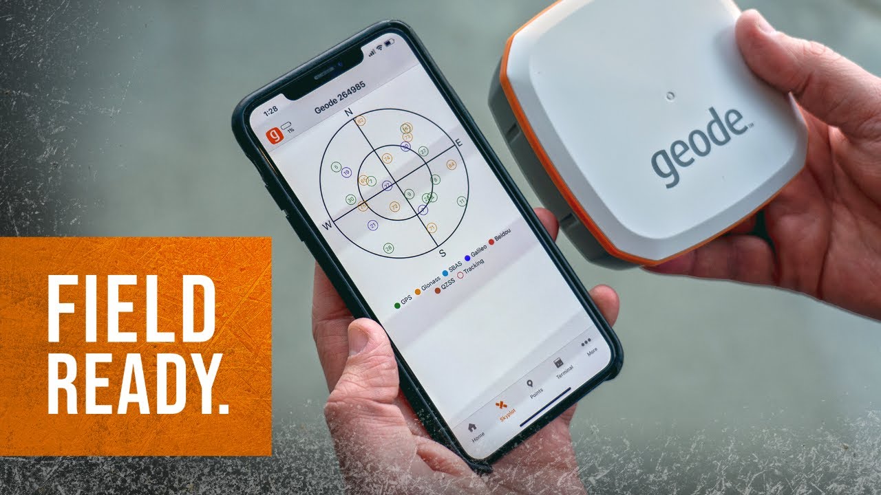 Geode GPS Receiver with iPhone and iPad compatiblilty