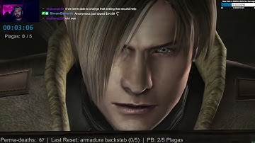 RE4 Door Randomizer Permadeath - doors, enemies, items, & merchant ALL randomized (Low player HP)