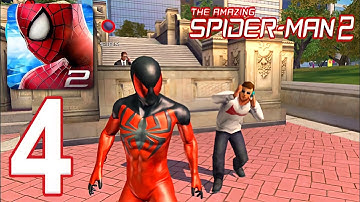 The Amazing Spider Man 2 - Gameplay Walkthrough Part 4 - Scarlet Spiderman (iOS, Android)