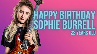 Happy 22nd birthday Sophie Burrell !