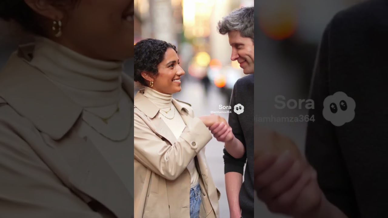Sam Altman Kiss Her Hand In Kiss Or Slap 😂 