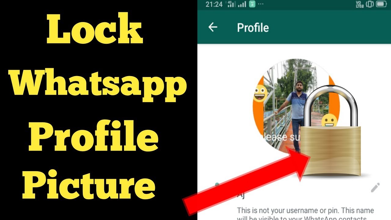 How to lock Whatsapp profile picture YouTube
