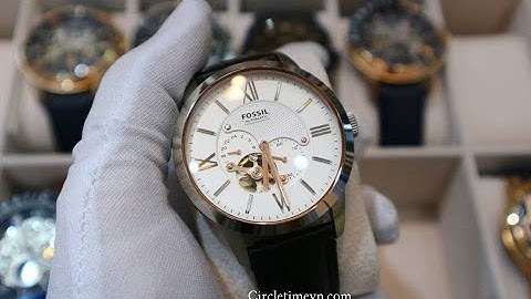 [Circletimevn.com] Đồng hồ cơ tự động Fossil ME3104 Townsman Automatic