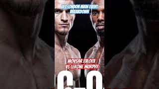 Movsar Evloev vs Lerone Murphy #UFCLondon #quick #breakdown #analysis #mma #mainevent #undefeated