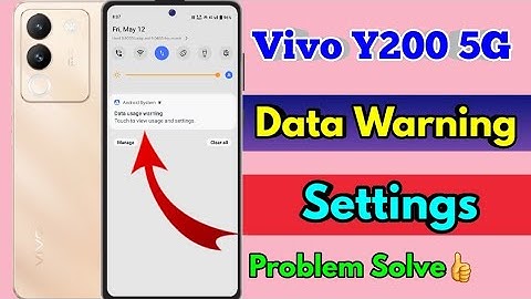 how to off data warning in vivo y200 5g, vivo y200 5g data warning problem
