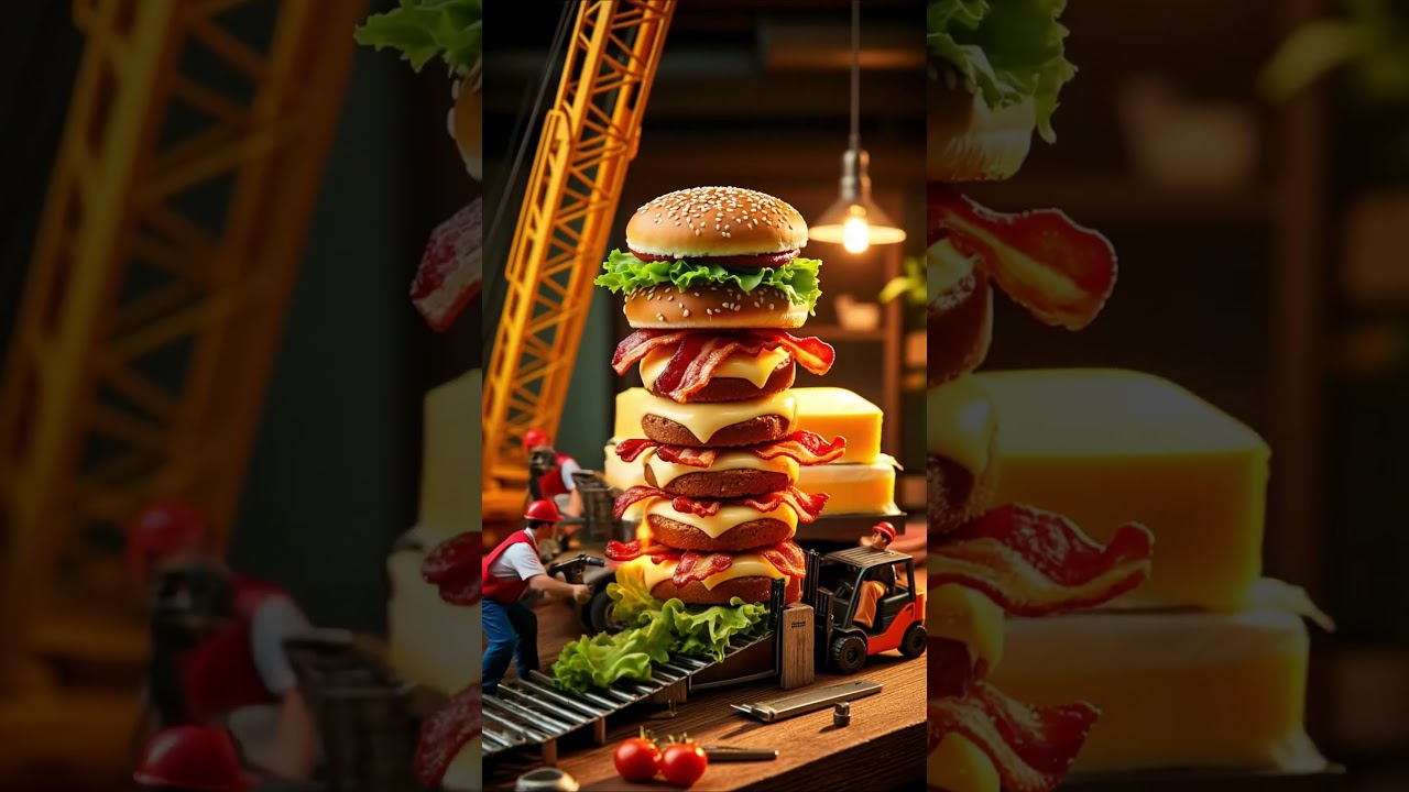 Little Chefs, Big Meals! AI Mini Workers in Action 