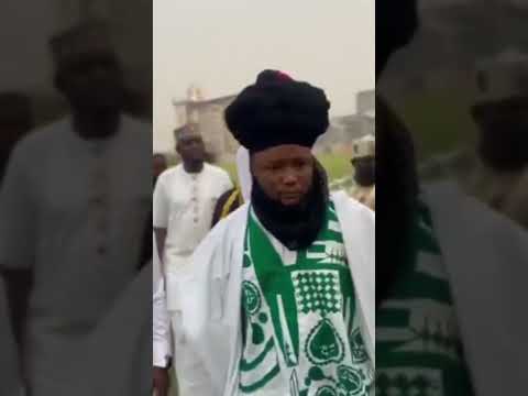 Mai Martaba Khaleefa Muhammad Sanusi II Ya Halarci Wajen Wasan Kwallon Doki Polo Kofin Oba Of 