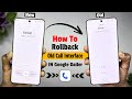 How To Replace New Calling Interface To Old In Google Dailer 📞 Permanent Solution 💯 