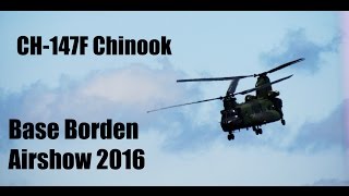 Boeing CH-147F Chinook Helicopter Demo Canadian Forces Base Borden Airshow 2016
