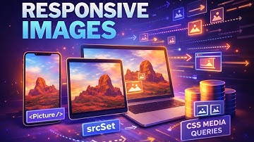 Responsive Images Full Course (srcSet, Picture Tag, media Queries)