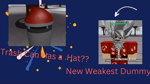 New Update? They Change The Weakest Dummy? - Roblox The Strongest Battlegrounds