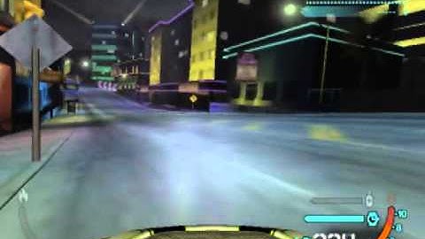 NFS CARBON: North broadway 3:08.07 full race 4 laps Evo Nos off