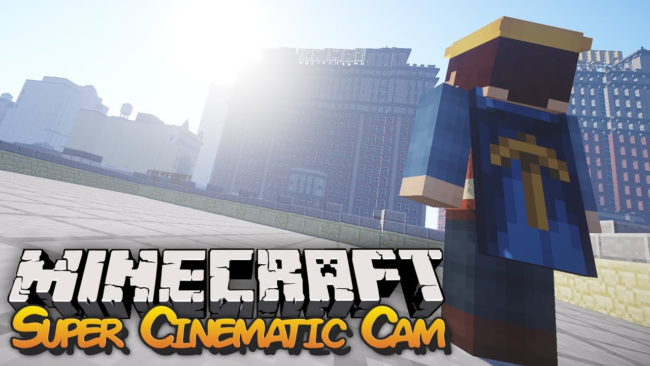 Super Cinematic Camera In Minecraft Third Person Camera Mod Showcase Youtube