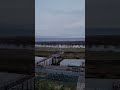 Вид на реку Днепр с детского парка. Речица Беларусь.  Городище Речица. 2023