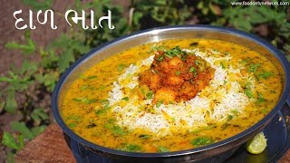 દાળ ભાત બનાવવાની રીત નિકુંજ વસોયા દ્વારા | Dal Bhaat Recipe in Gujarati By Nikunj Vasoya