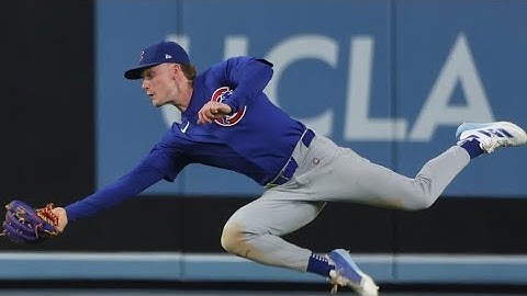 Pete Crow-Armstrong being a future gold glover for 4 minutes.