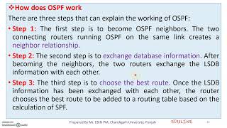 Module 4 - Topic 6 - Ospf