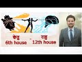 6th house    12th house    ketu in 6th house rahu in 12th house axis rahuketu axis