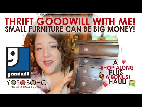 WHO MISSED THIS? ? THRIFT GOODWILL WITH ME! ? AN AMAZING ART & VINTAGE HAUL!