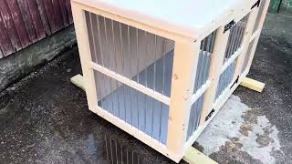 Indoor dog, kennels/crates by Mark Anthony Hannah