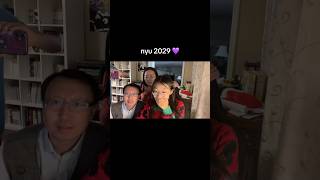 NYU ED decision 💜 #nyu #stern