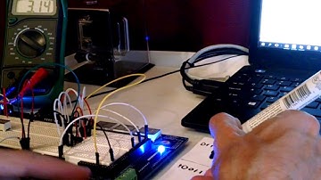 Control SPI manually and with the Parallax Propeller Prop C tutorial for the ADC_0831