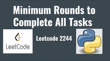 Leetcode 2244: Minimum Rounds to Complete All Tasks