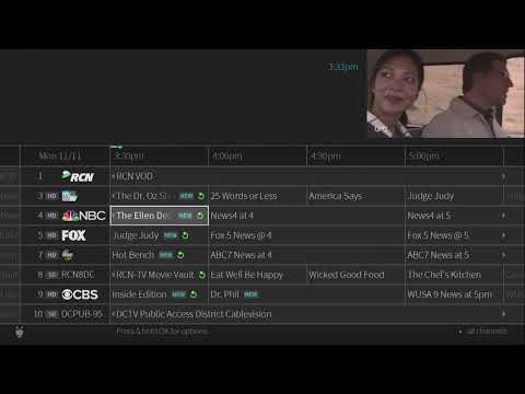 RCN Streaming TV   Restart & Catchup