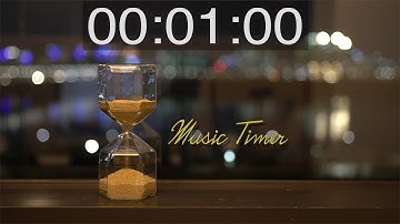 1 Minute Timer Sand Clock / Music Timer