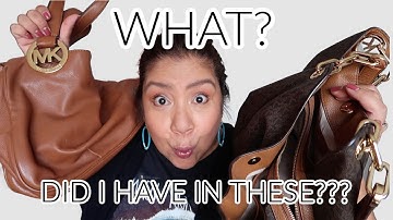 TIME TO CHANGE TO A HANDBAG AGAIN? TINY TIDY TUESDAY! | WHAT