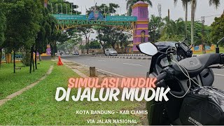 Update Jalur Mudik Bandung - Ciamis Full Jalan Nasional | #Touring All New Nmax 155