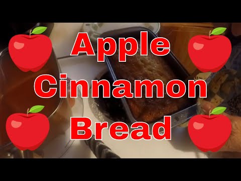 Apple Cinnamon Bread