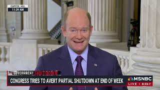 Senator Coons Appears on MSNBC with Jose Diaz-Balart on March 18, 2024