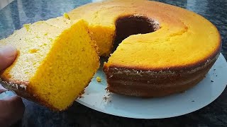 Bolo de Laranja Com Cenoura - FOFINHO