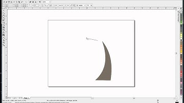 CorelDraw - How to draw a basic palm tree