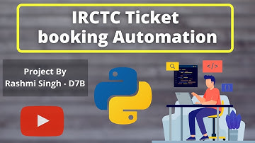 IRCTC Ticket booking Automation | Participant