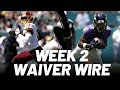 Fantasy Football 2019 Week 2  Waiver Wire