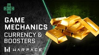 WARFACE - ECONOMY - CURRENCY & BOOSTERS