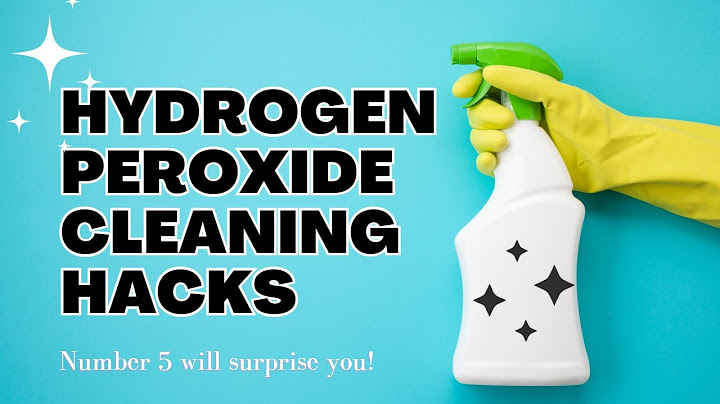 Transform Your Cleaning Routine with Hydrogen Peroxide; Number 5 Will Surprise You #cleaning