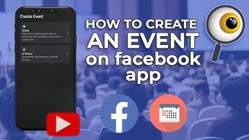 How to create an event on Facebook app?
